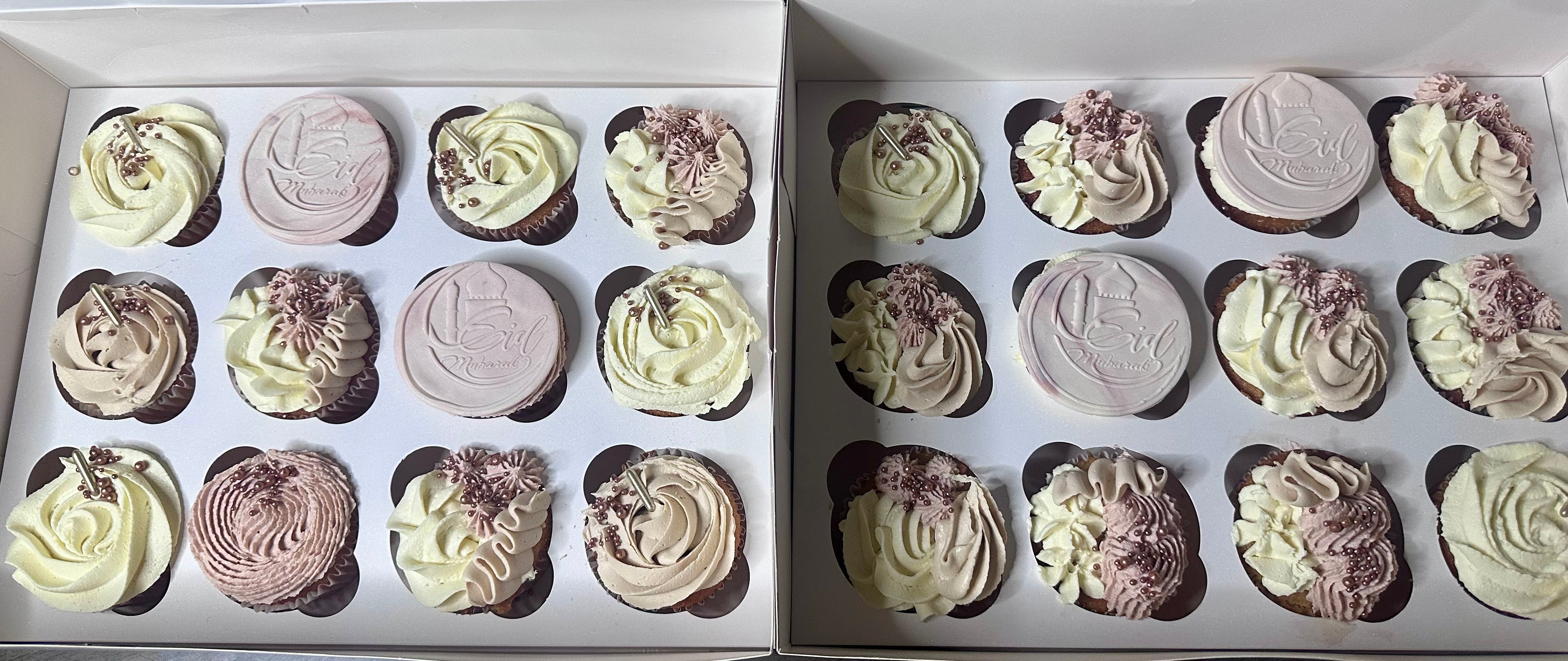 Custom or Deluxe Cupcake Boxes