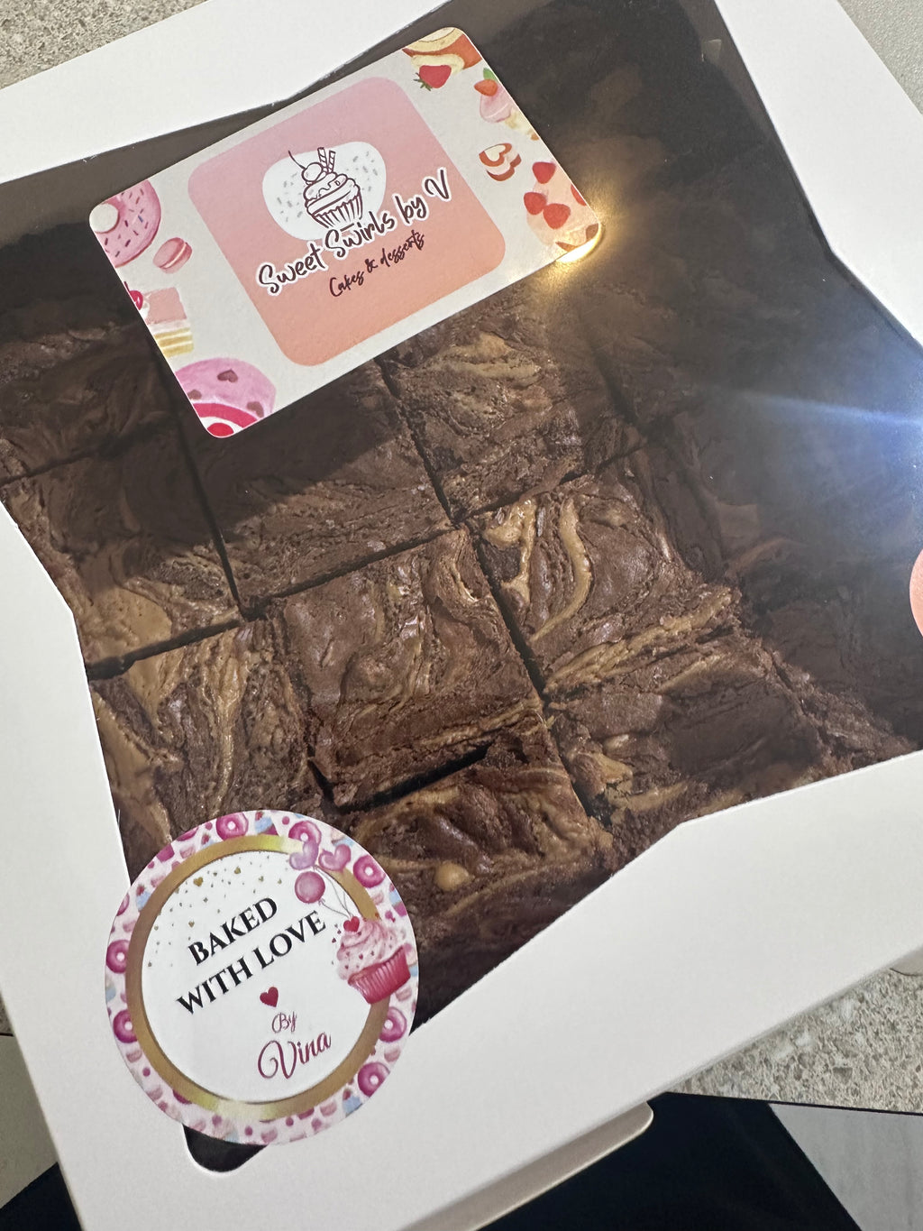 Single serve Brownies, Blondies and Bars - minimum order 6