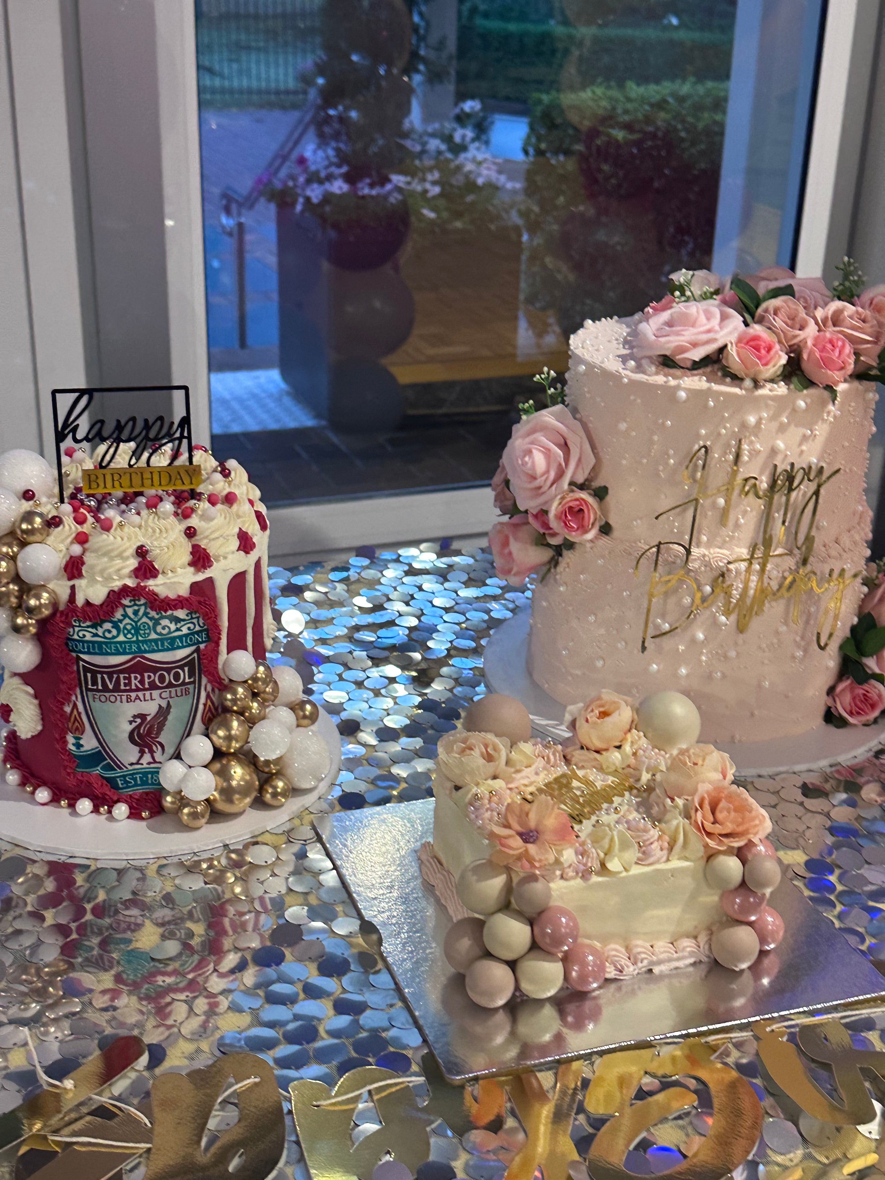 Custom cakes - made to order. Prices starting from $190